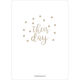 Latte Their Day Confetti Dot Invitations Image 4 of 7
